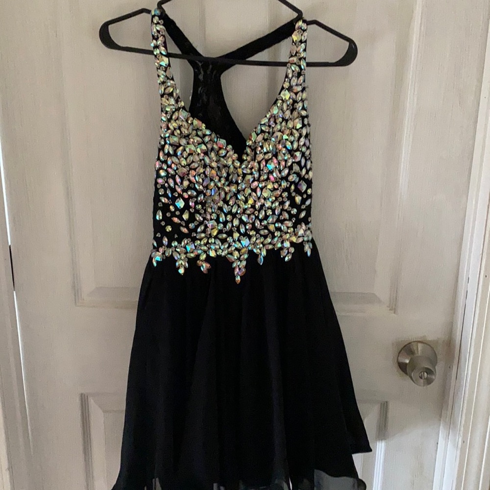 Homecoming black dress